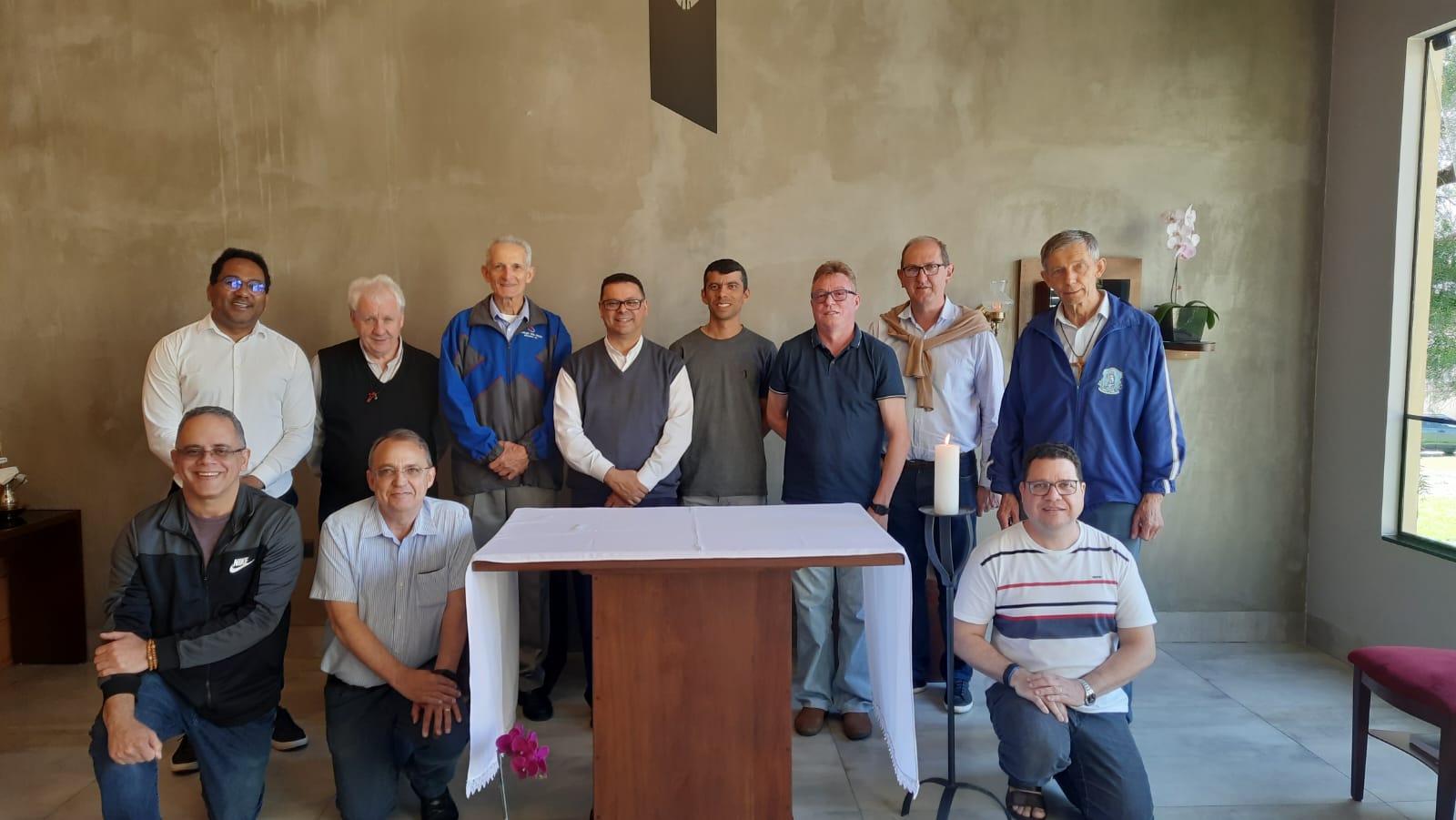 Residência Salesiana de Curitiba recebeu reunião do clero Setor Portão