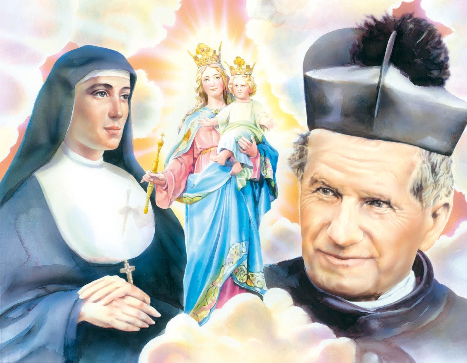 <strong>Dom Bosco e Madre Mazzarello: a história de uma santa amizade!</strong>