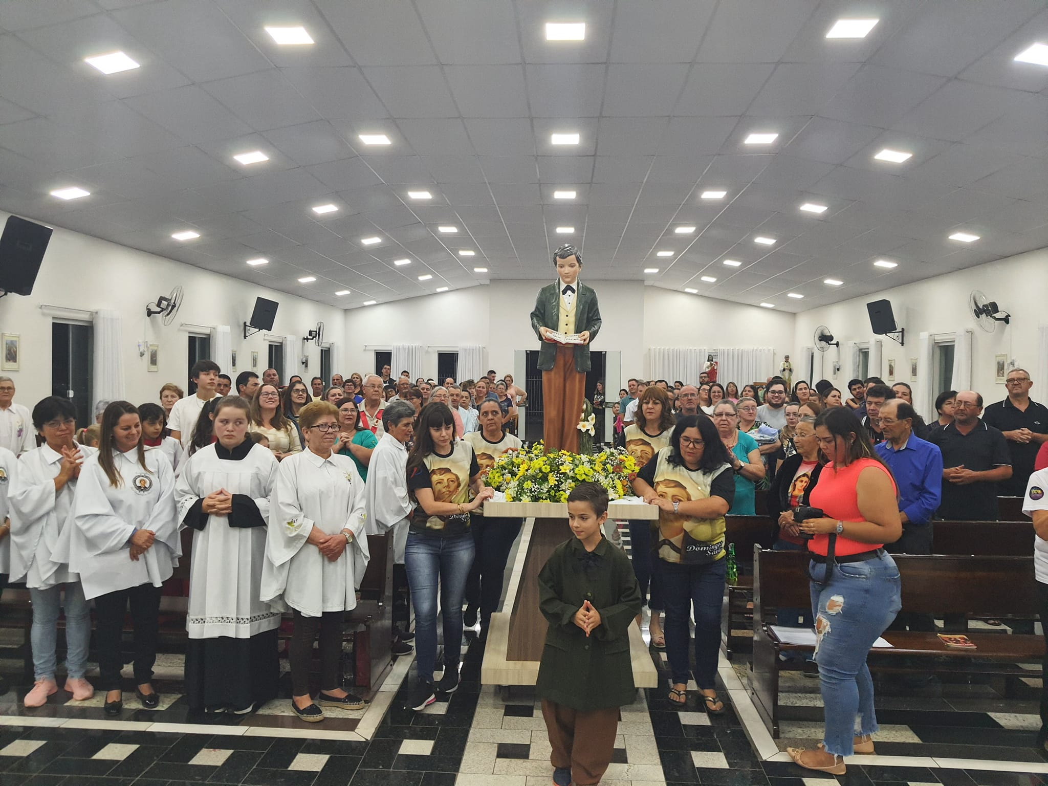 Guarapuava celebrou a Festa de São Domingos Sávio