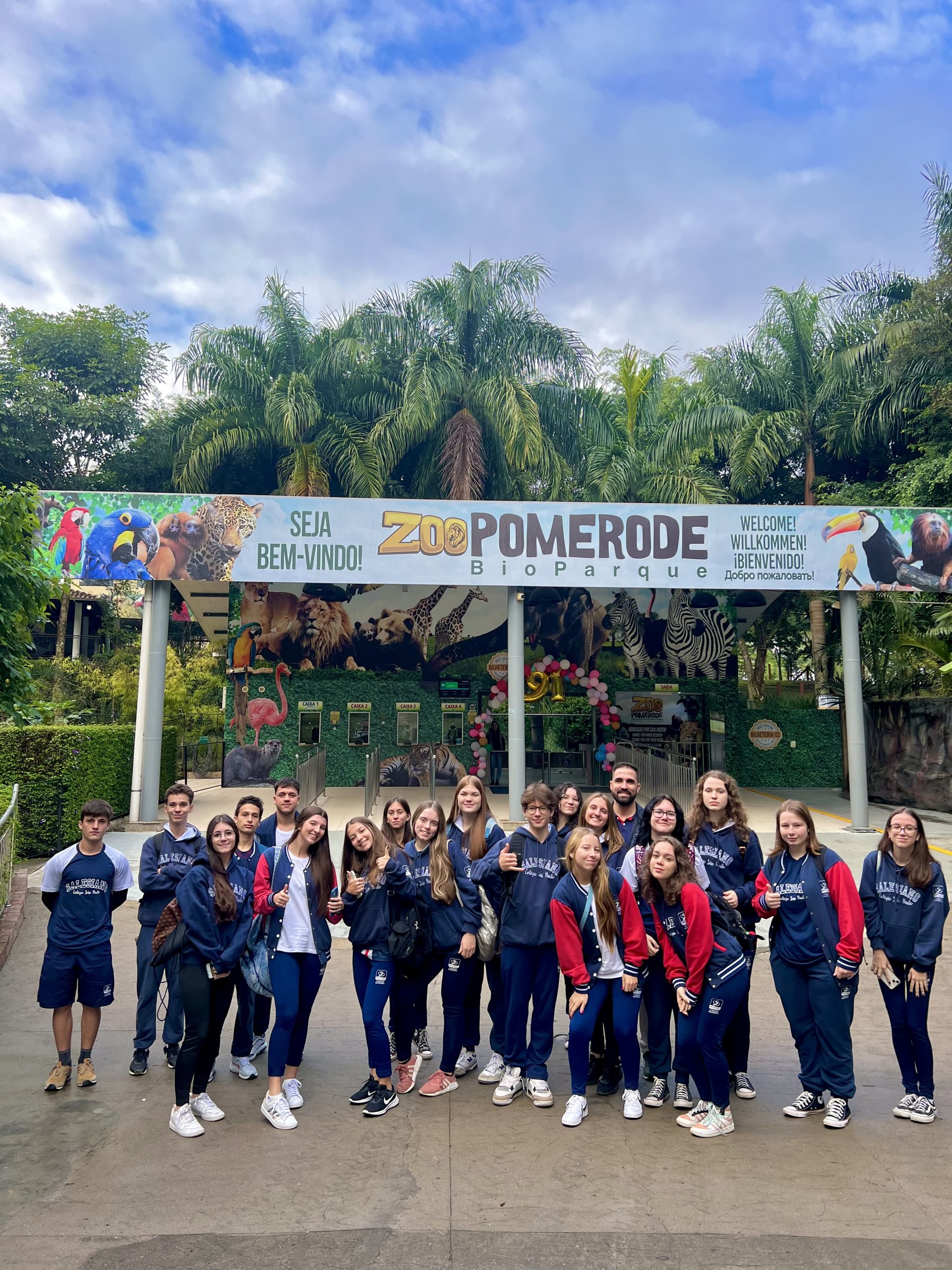 Itinerário Zoologia – Passeio de estudos ao Zoológico de Pomerode: Conhecendo a vida selvagem de perto! 🦁🐾