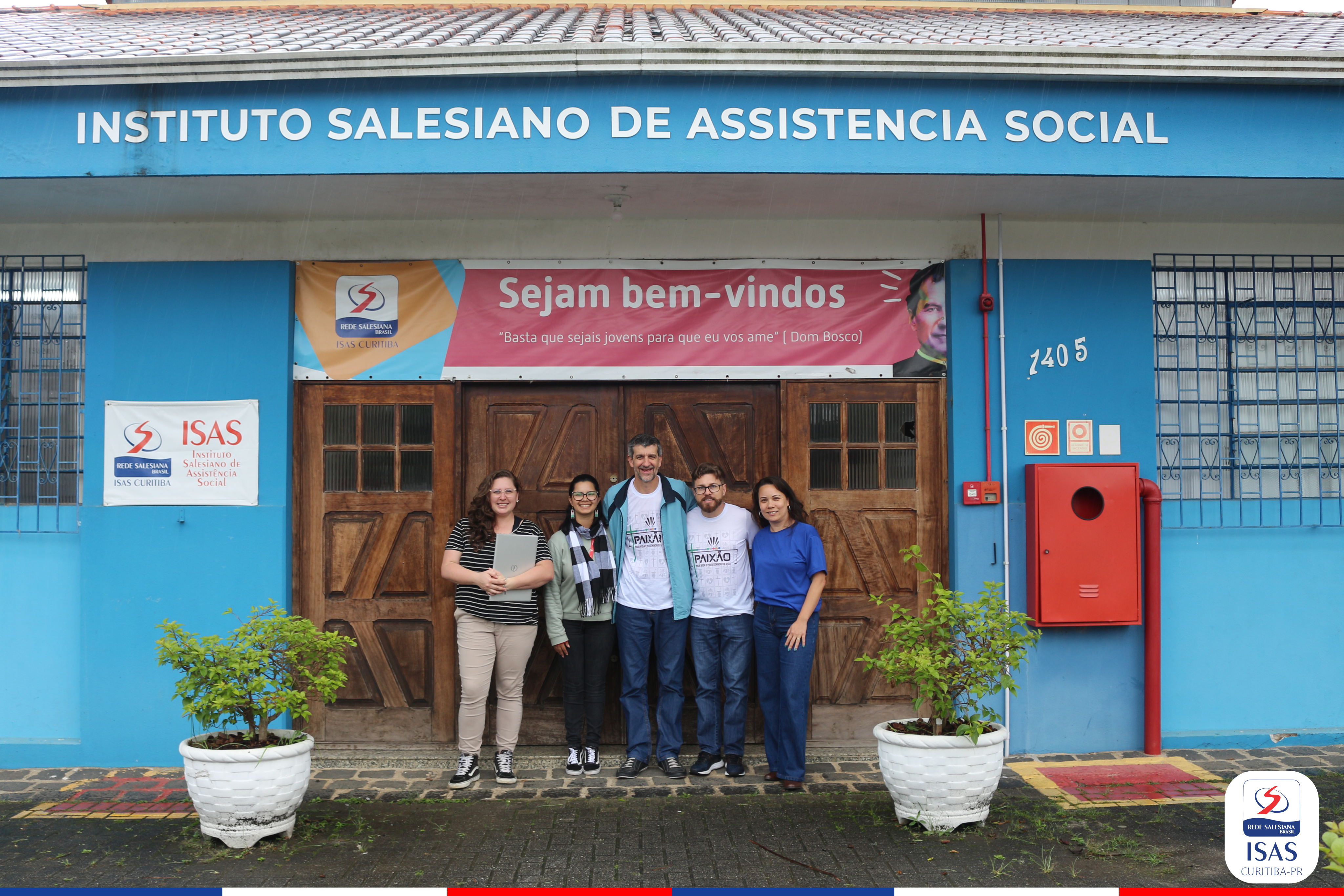 Coordenador das Obras Sociais realiza visita no Instituto Salesiano de Assistência Social