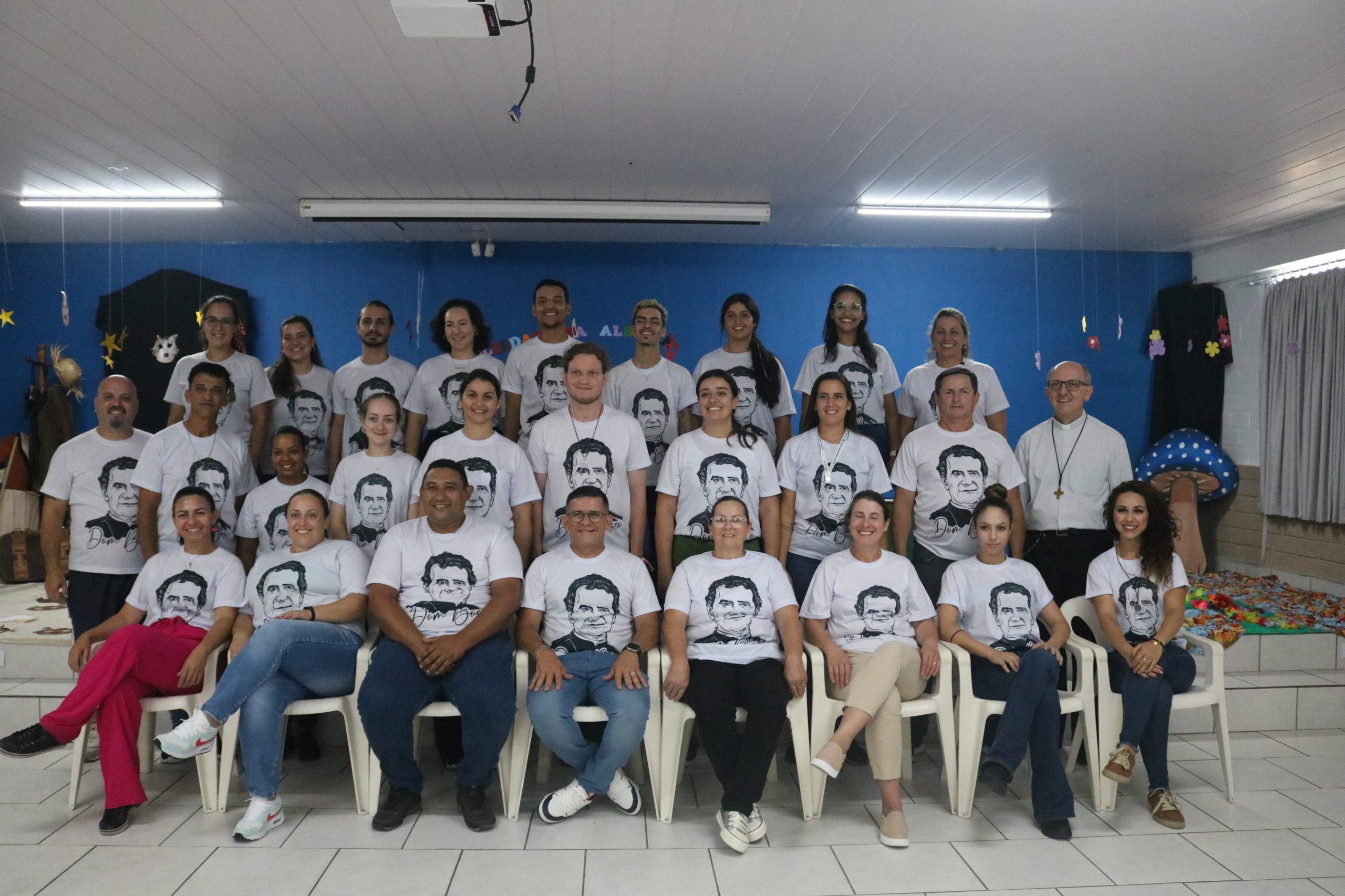 Itajaí – Parque Dom Bosco – 01/02/2024 – Parque Dom Bosco recebe colaboradores