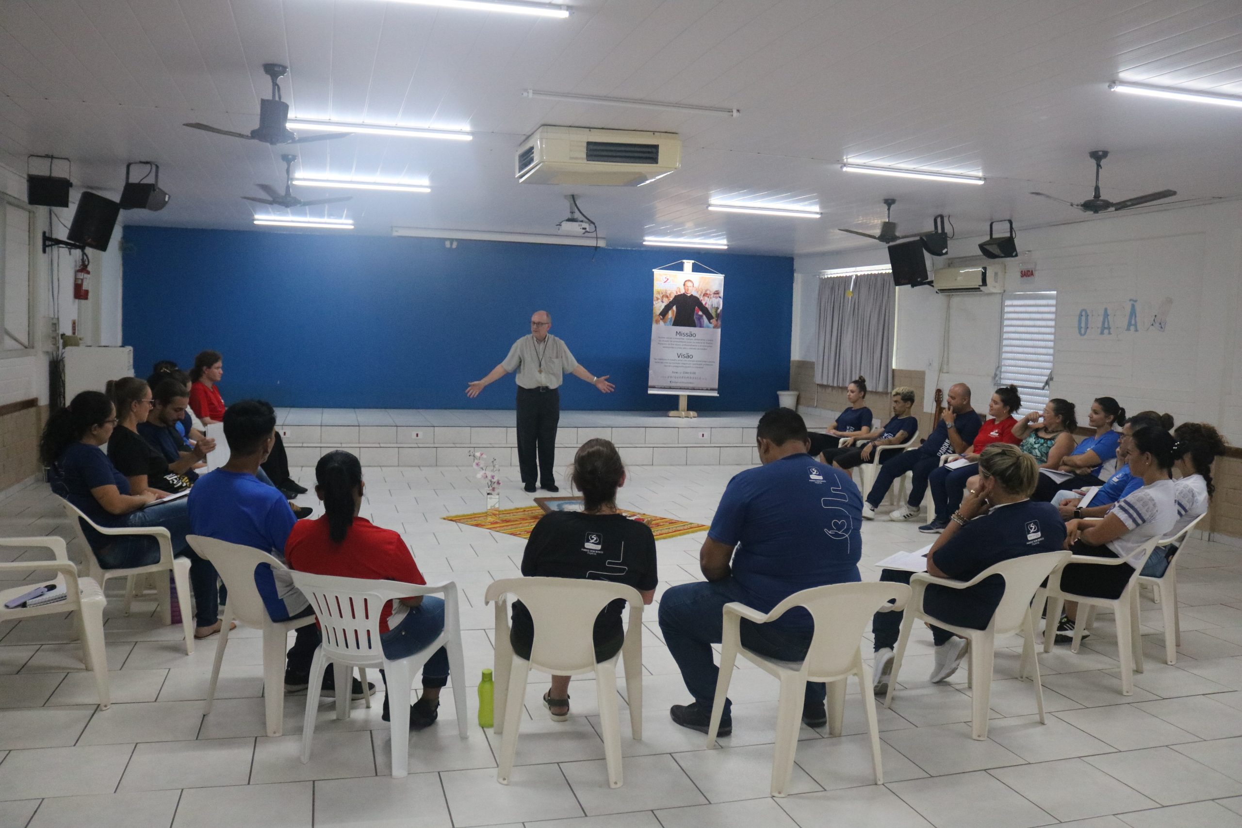 Itajaí – Parque Dom Bosco – 02 e 05/02/2024 – Formação para educadores e funcionários do Parque Dom Bosco