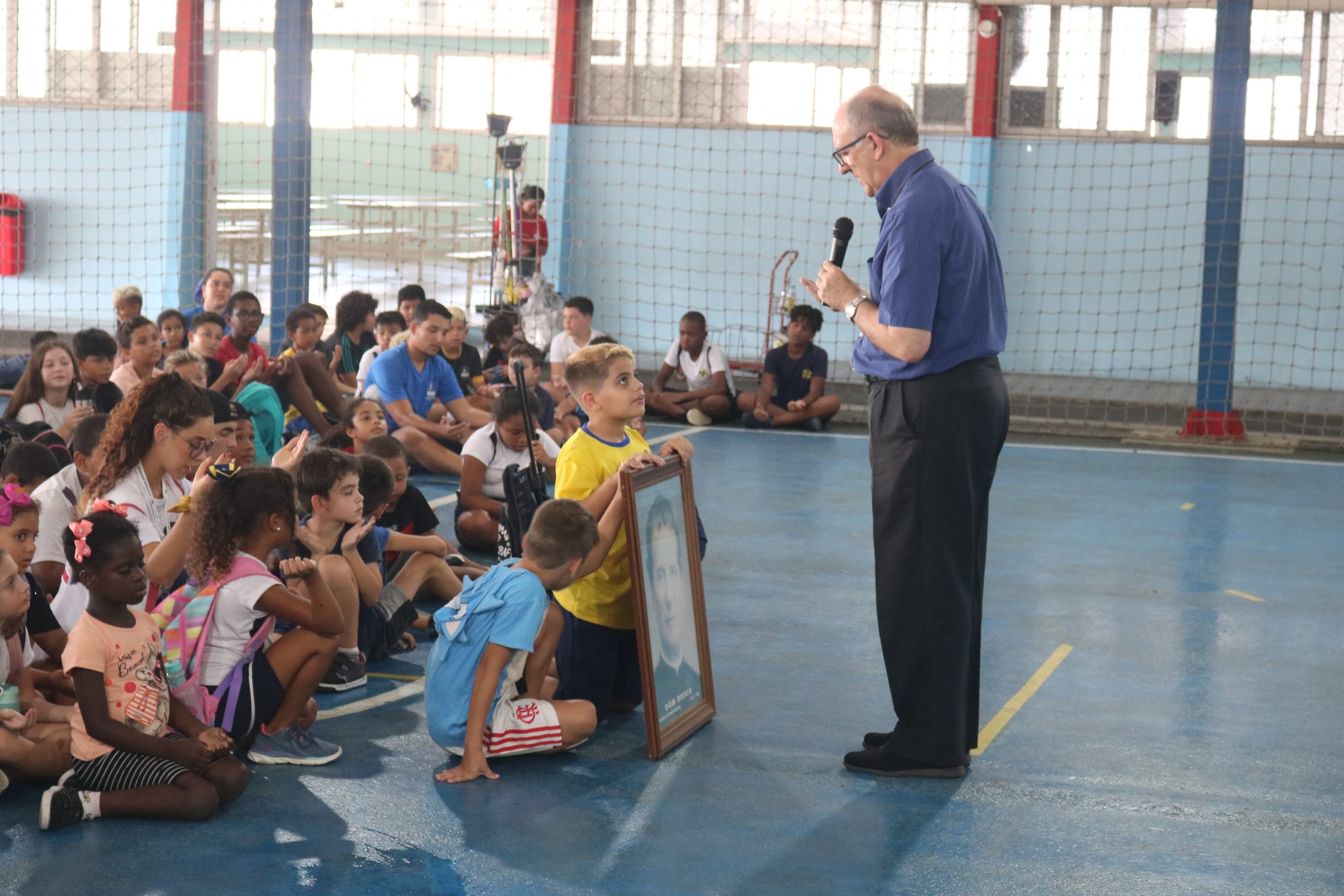Itajaí – Parque Dom Bosco – 06 de fevereiro de 2024 – Início das atividades do Programa “Educando para a Vida”