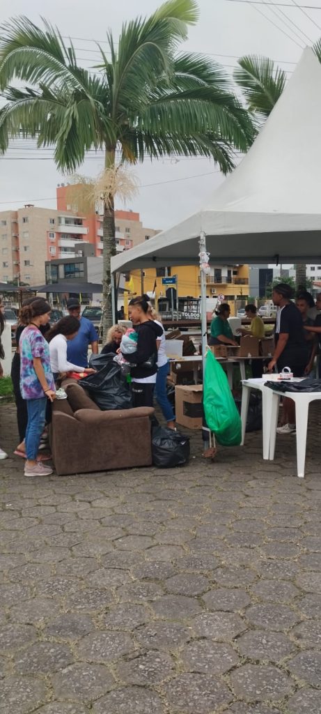 Paróquia São João Bosco de Itajaí/SC se une em solidariedade às vítimas das chuvas no Rio Grande do Sul