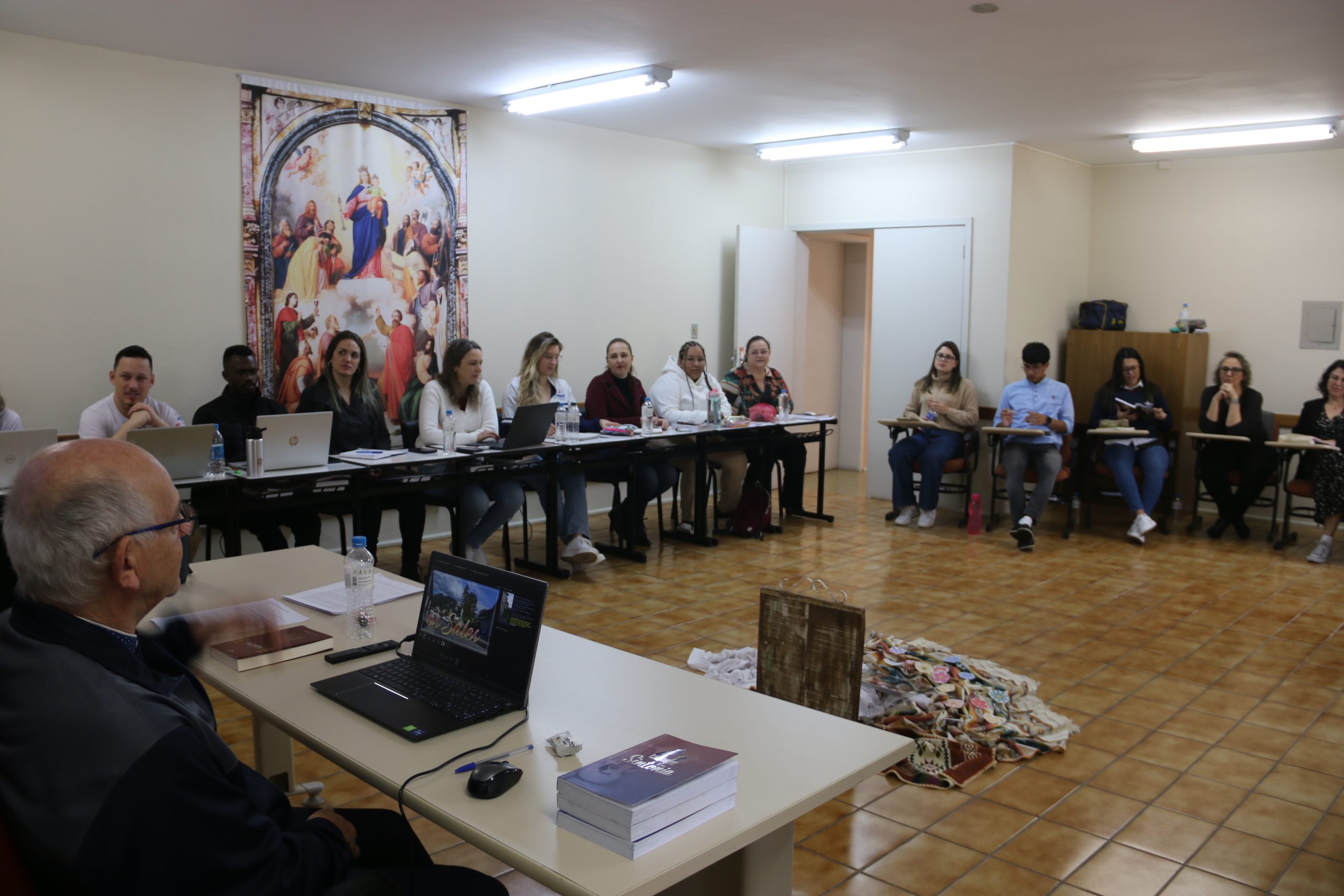 Curso de Espiritualidade Salesiana reúne participantes de toda a inspetoria