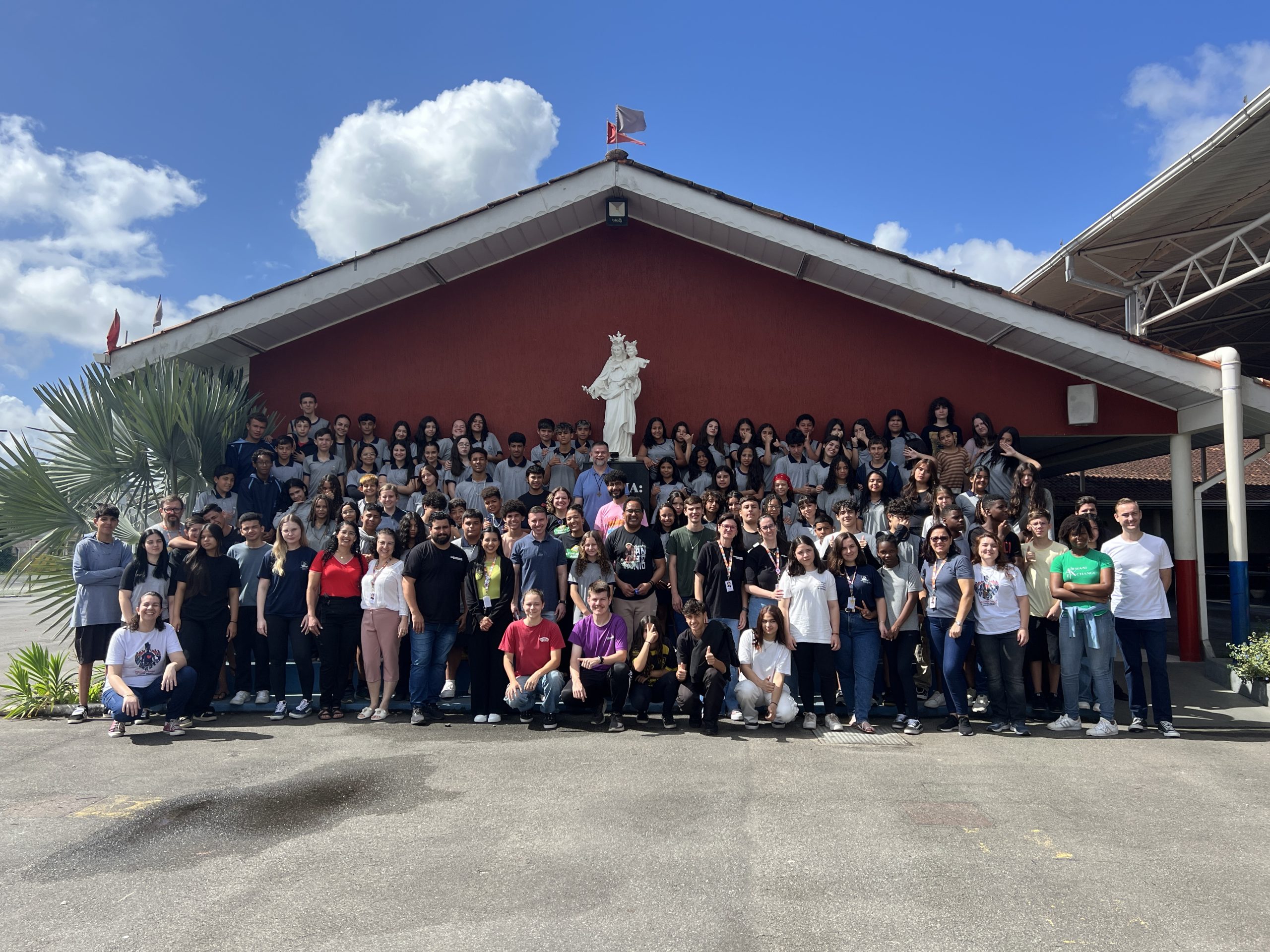 Inspetoria Salesiana realiza visita de animação e formação ao Centro Educacional Dom Bosco em Joinville