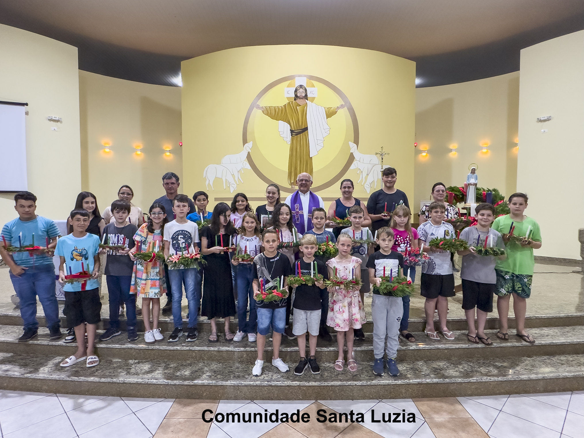 Paróquia promove reflexão sobre o Natal e o Advento em Massaranduba