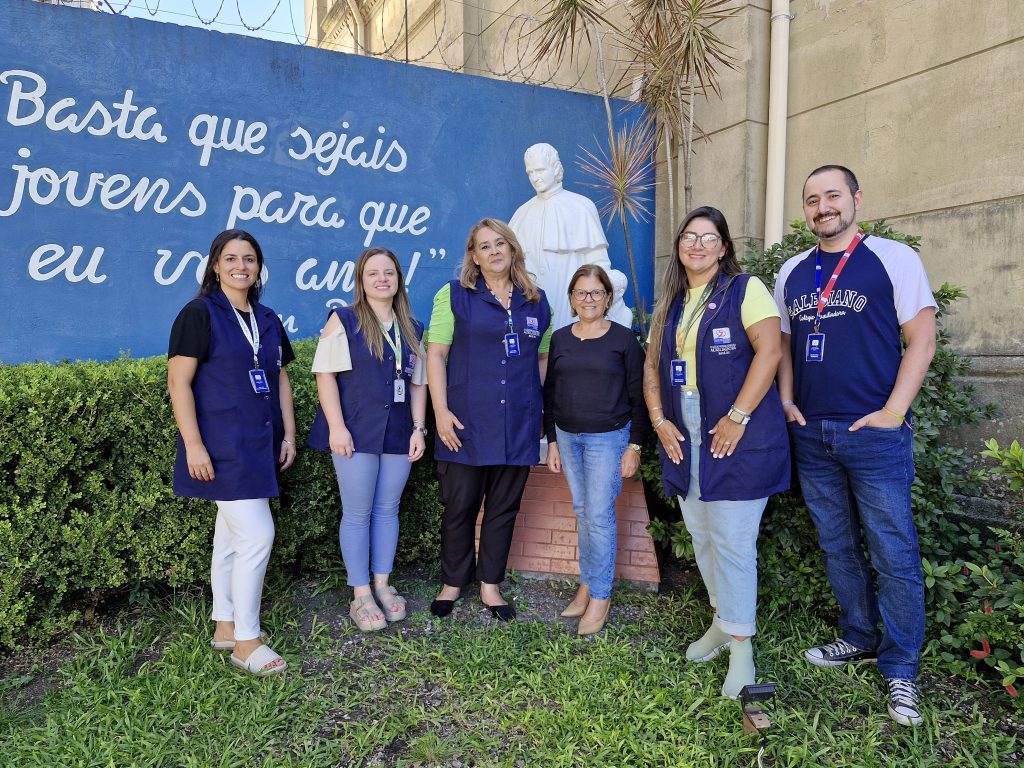 Colégio Salesiano Nossa Senhora Auxiliadora recebe visita da coordenadora inspetorial