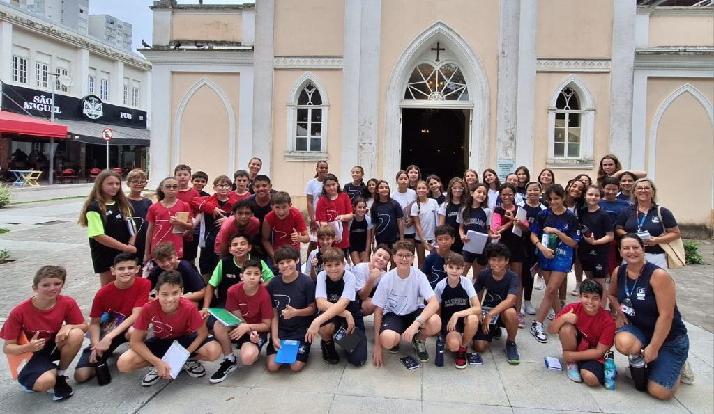  Visita aos Patrimônios históricos de Itajaí com o sexto ano