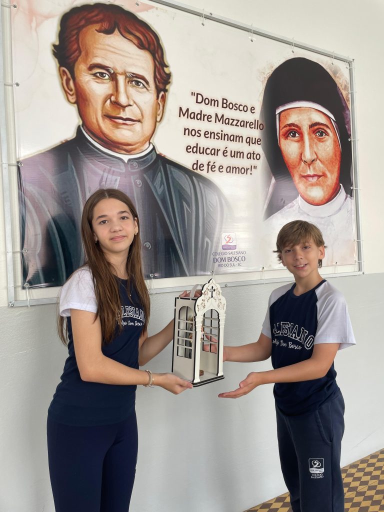 Mês Mariano no Colégio Dom Bosco de Rio do Sul