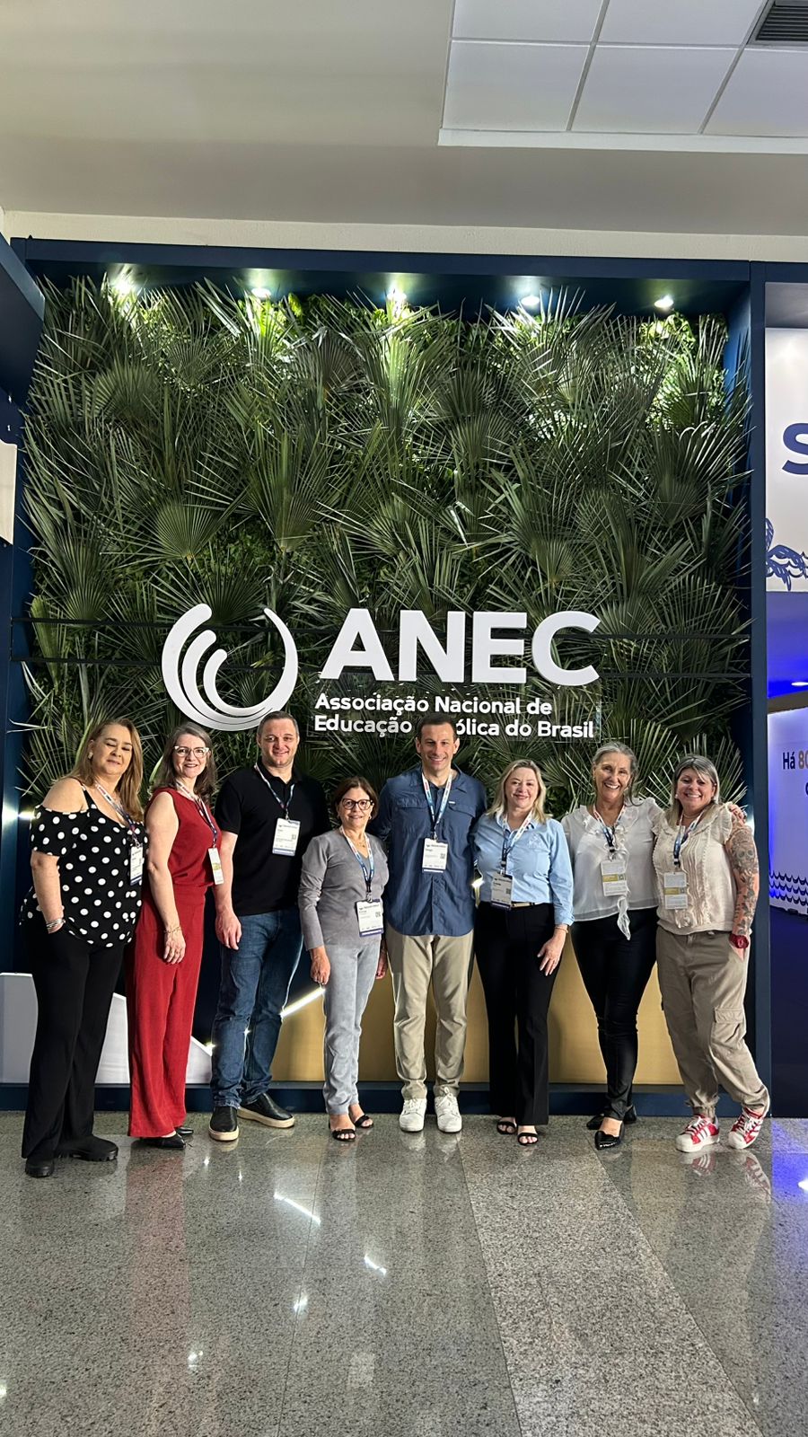 Direção executiva do Colégio Salesiano Leão XIII participa do ANEC 2025 em Fortaleza
