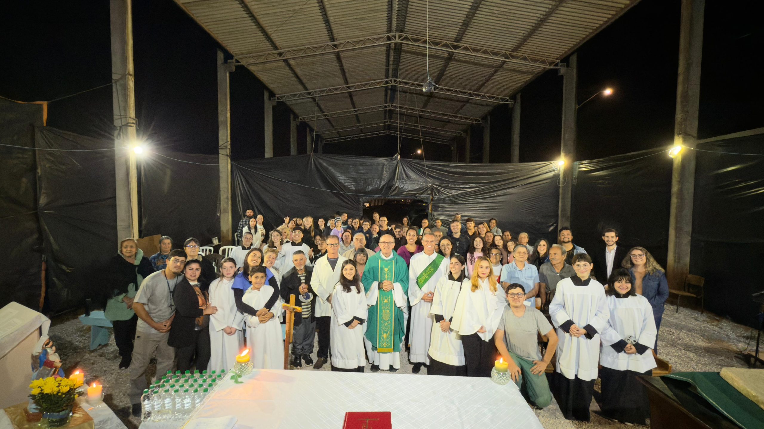 Comunidade Nossa Senhora dos Anjos realiza primeira Missa solene da festa da padroeira em Ponta Grossa