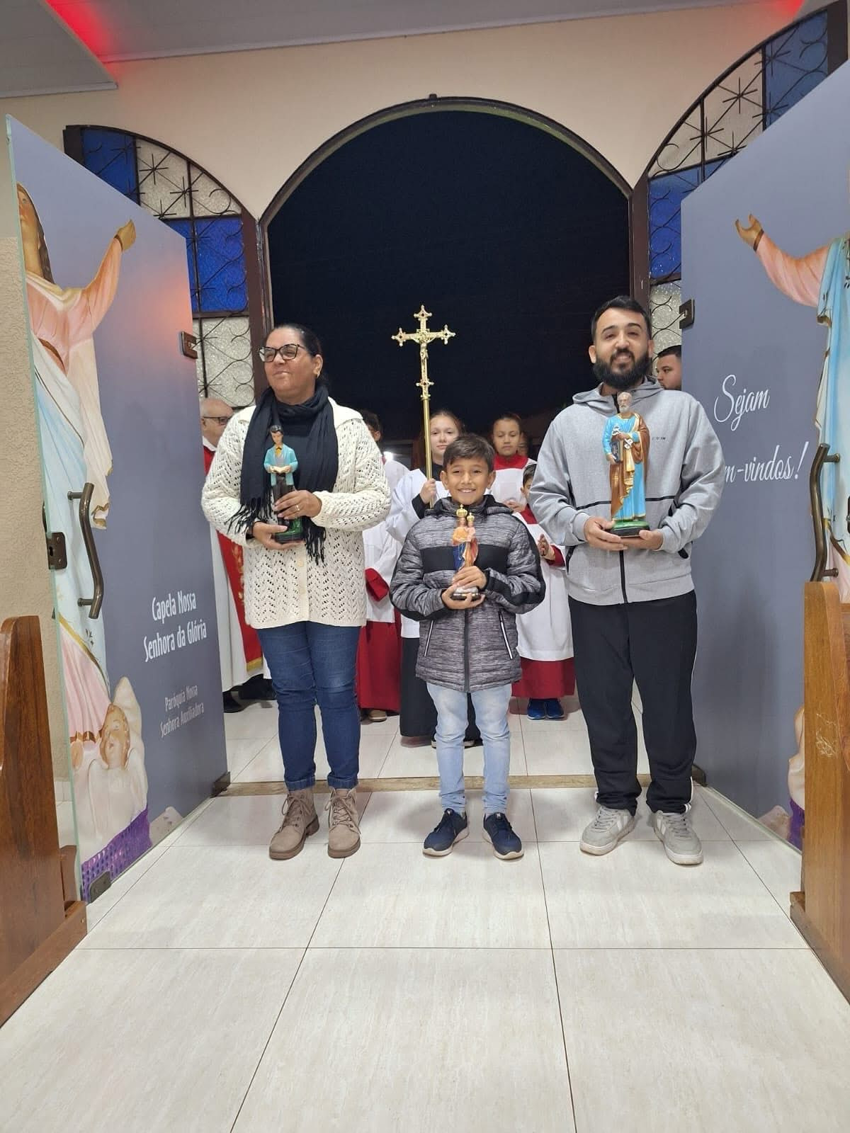 Comunidade Nossa Senhora da Glória celebra padroeira durante a Semana da Família em Ponta Grossa