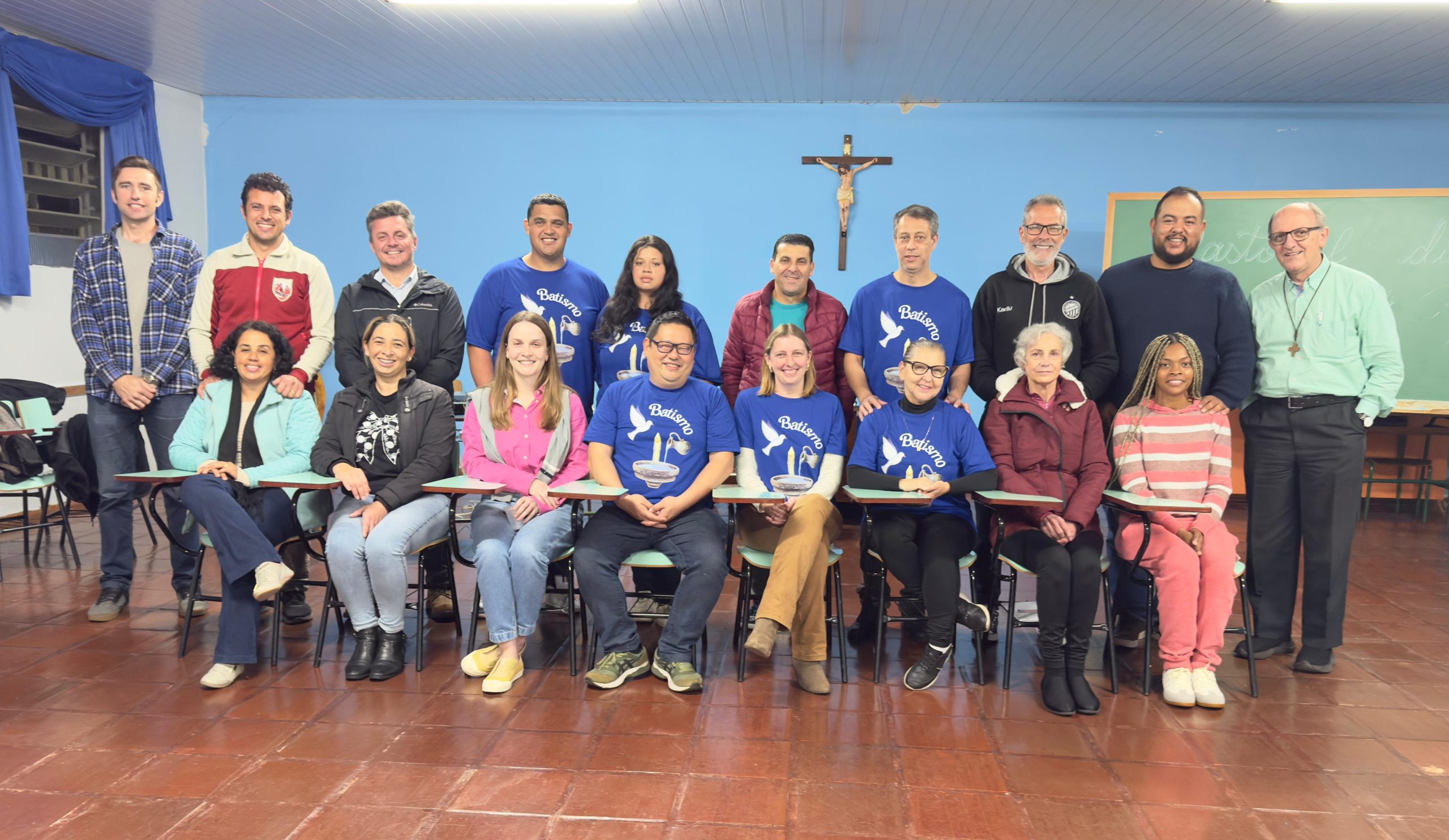 Paróquia Nossa Senhora Auxiliadora realiza encontro da Pastoral do Batismo