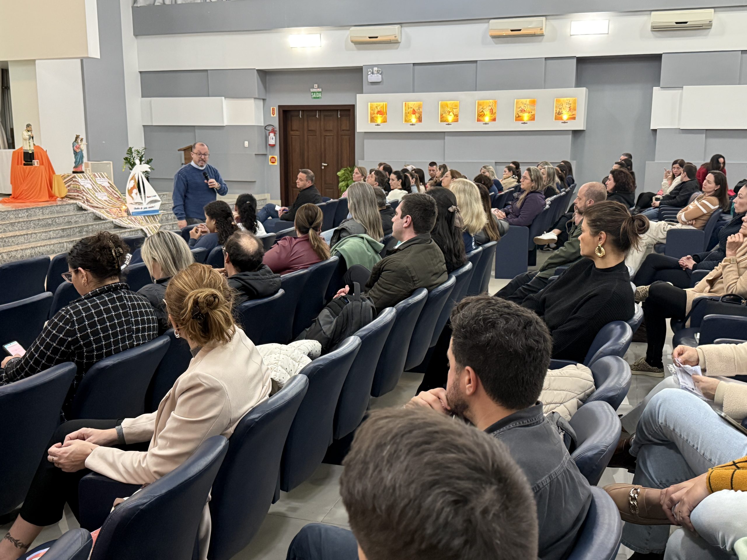 Palestra para os pais