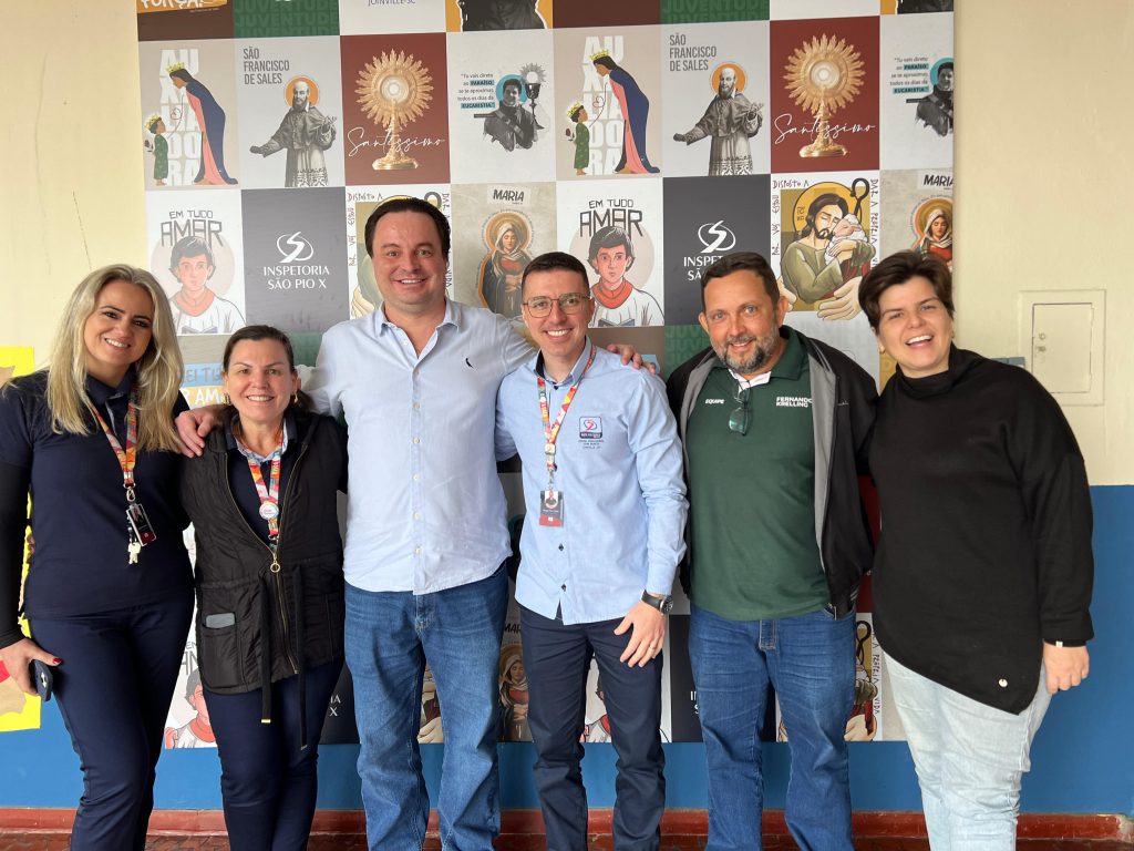 Deputado Rodrigo Coelho visita Centro Educacional Dom Bosco e reforça importância de parcerias para melhorias estruturais