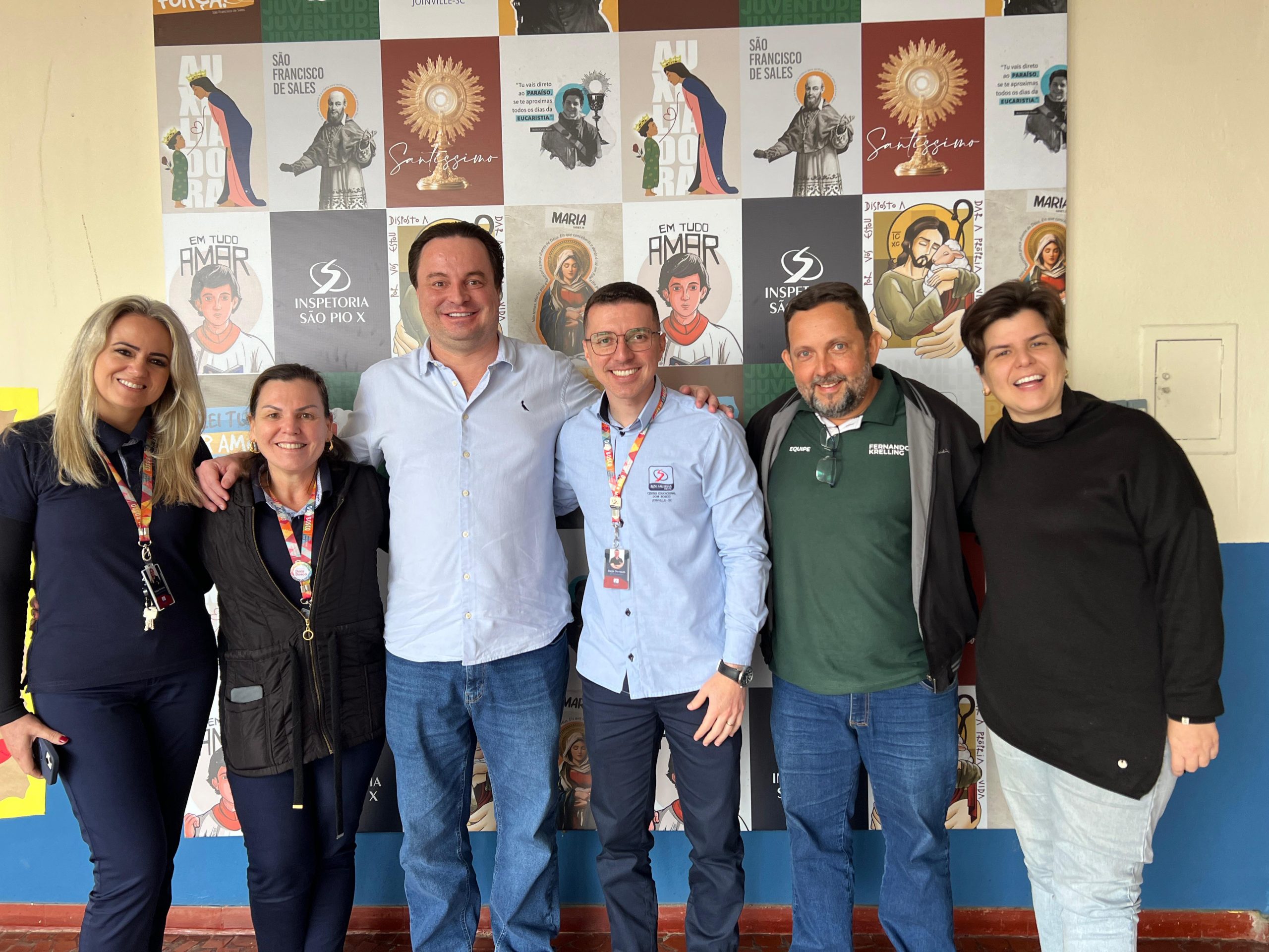 Deputado Rodrigo Coelho visita Centro Educacional Dom Bosco e reforça importância de parcerias para melhorias estruturais