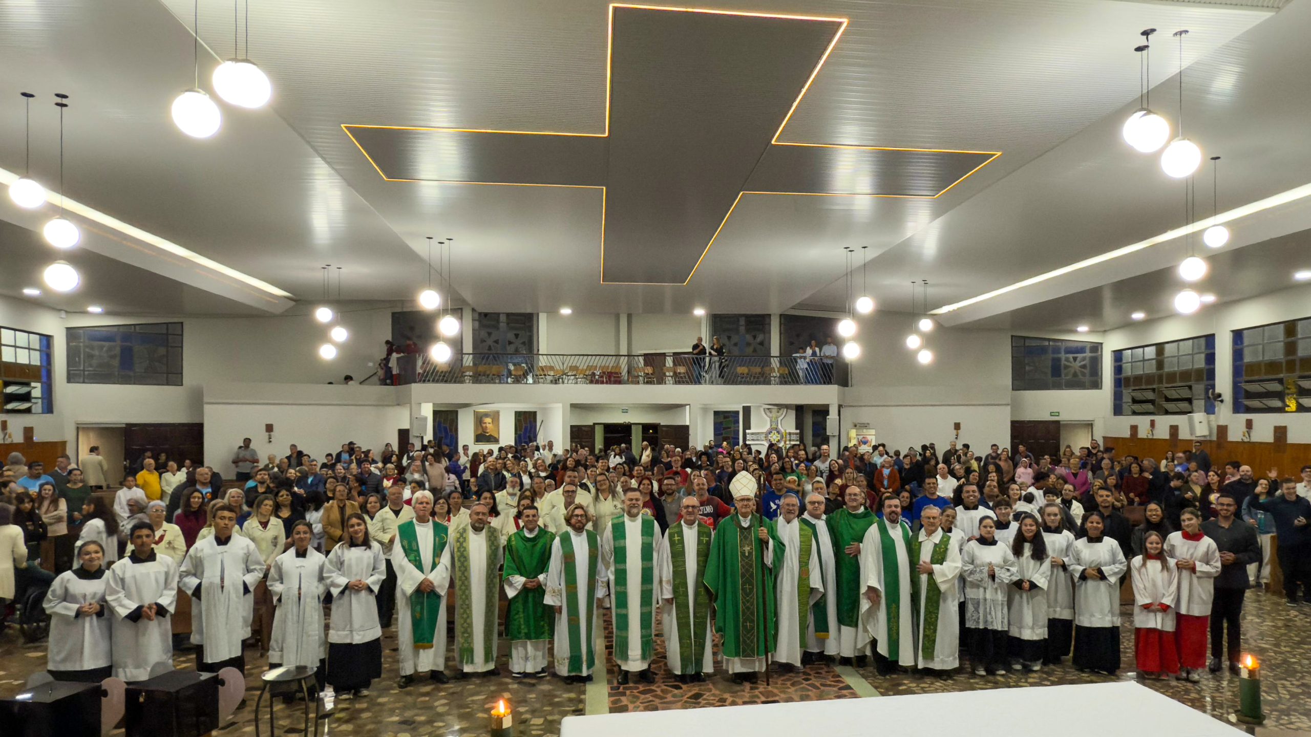 Paróquia Nossa Senhora Auxiliadora, em Ponta Grossa, acolhe novo Pároco