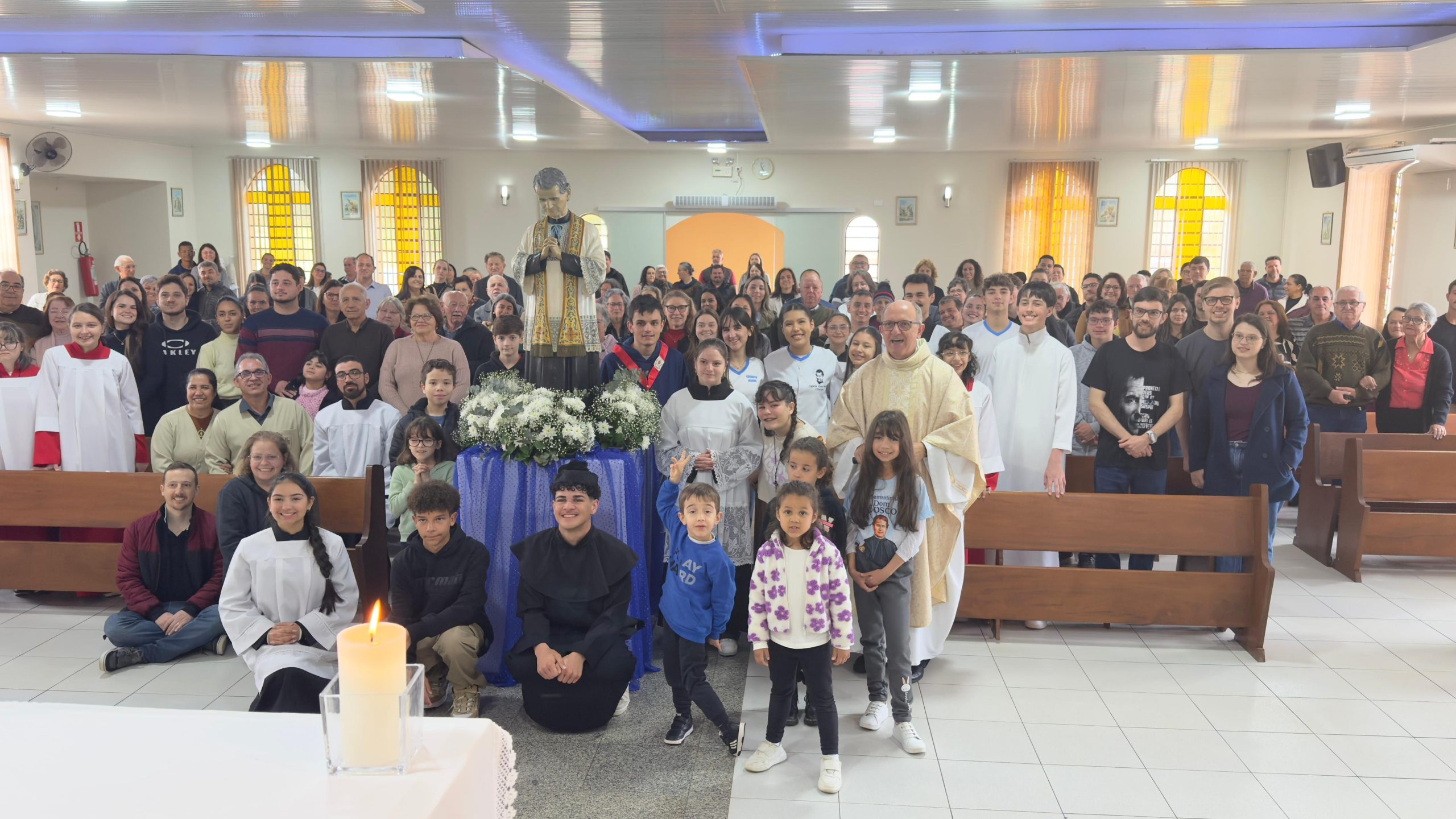 Ponta Grossa: Comunidade Dom Bosco celebra festa do padroeiro com fé e espírito salesiano