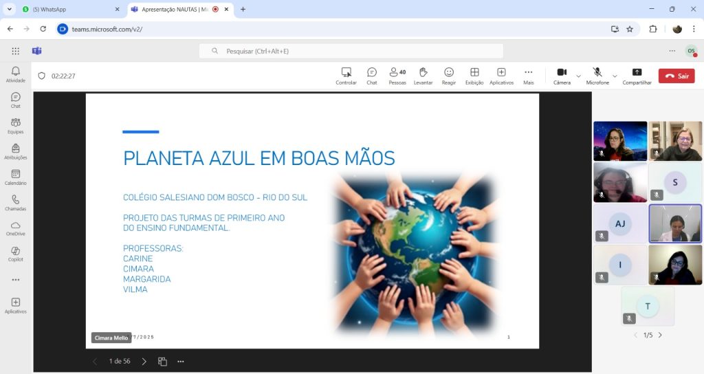 Inspetoria Salesiana São Pio X celebra boas práticas pedagógicas com a Coleção Nautas
