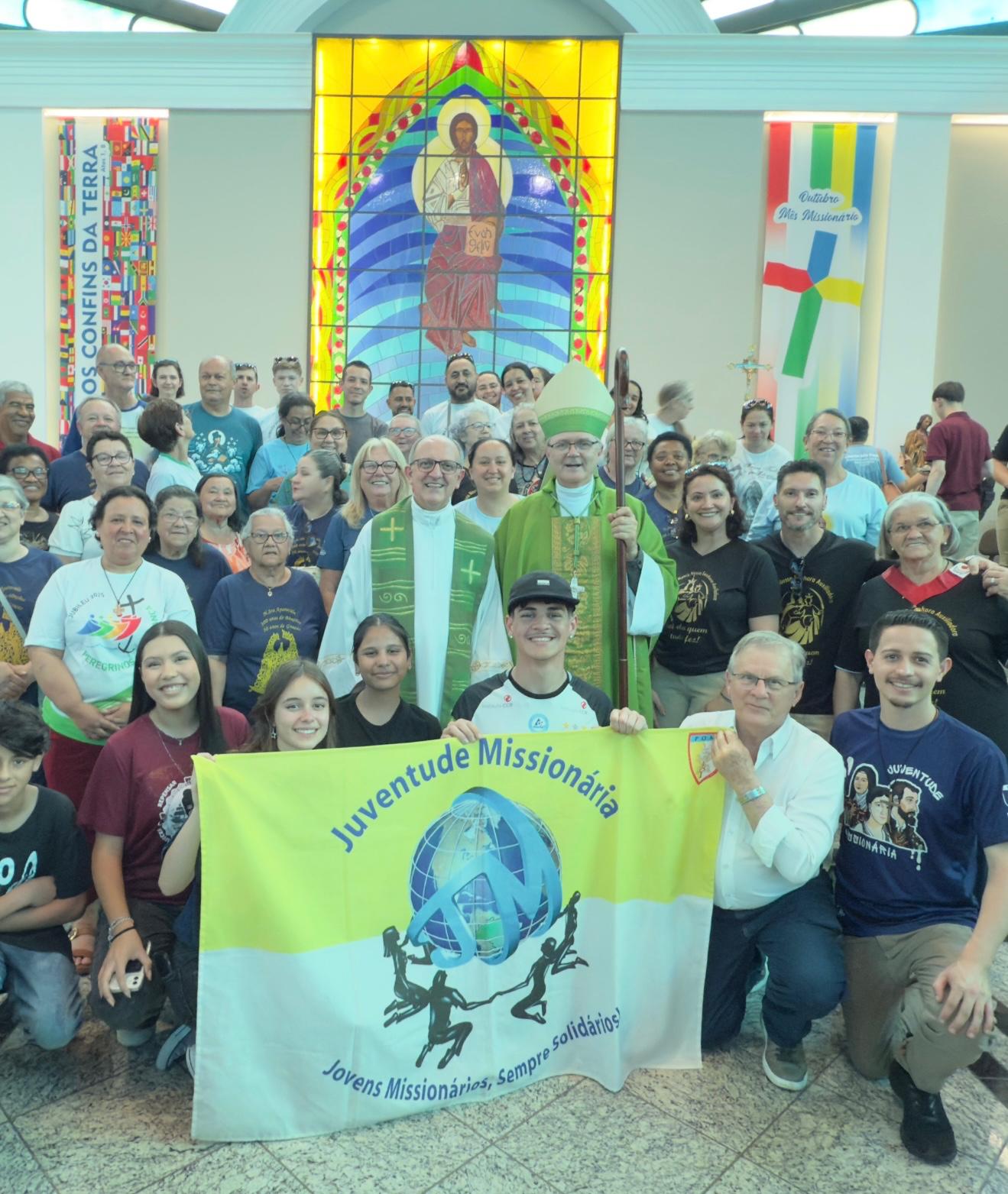 Unidos pela Missão: Paróquia Auxiliadora marca presença na Peregrinação Diocesana