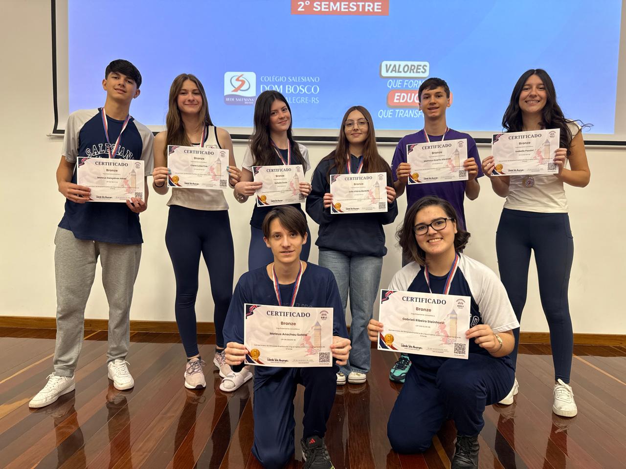 Olimpíadas Educacionais 2025/2: homenagem e reconhecimento aos estudantes