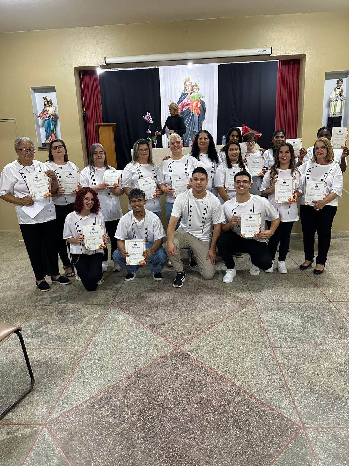 Formatura da Panificação 2025 emociona e celebra conquistas no Novo Lar