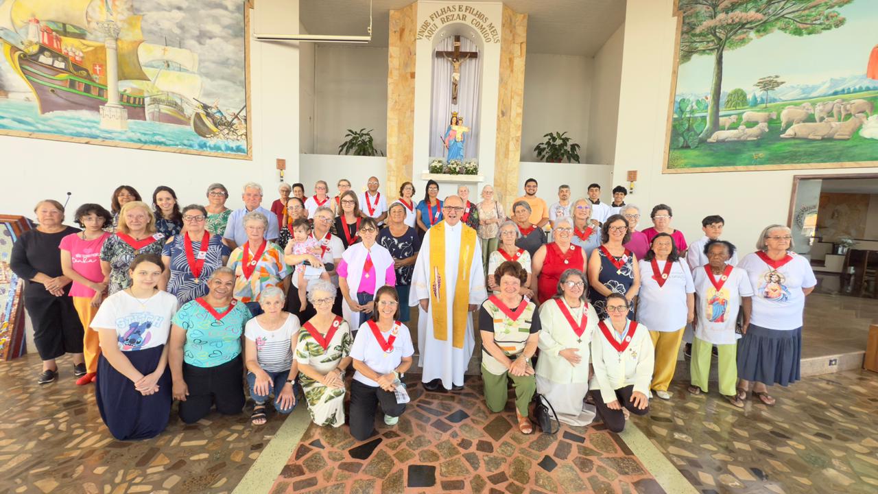 Paróquia Nossa Senhora Auxiliadora realiza celebração de encerramento das atividades do Apostolado da Oração