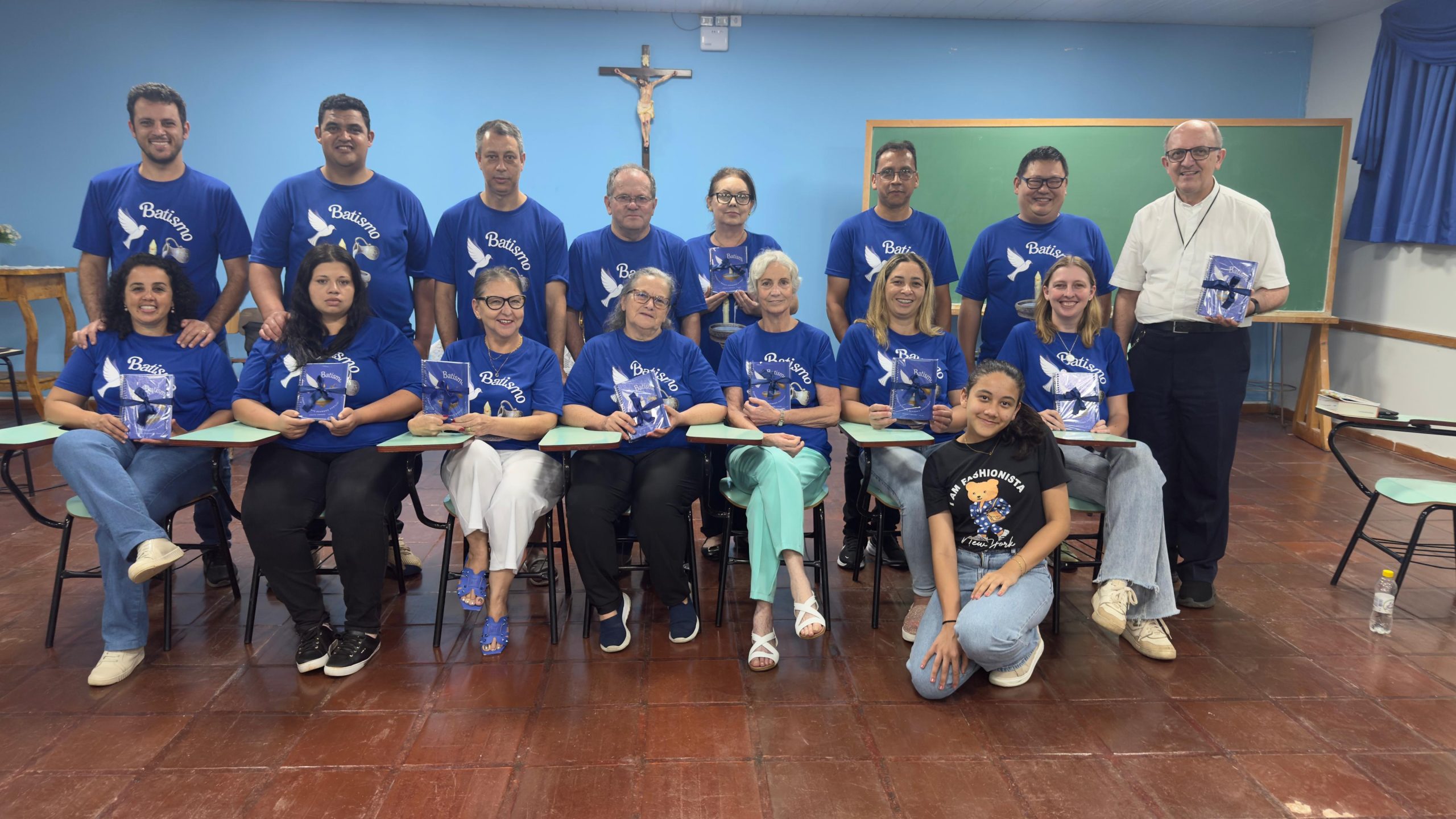 Pastoral do Batismo encerra atividades de 2025 na Paróquia Nossa Senhora Auxiliadora