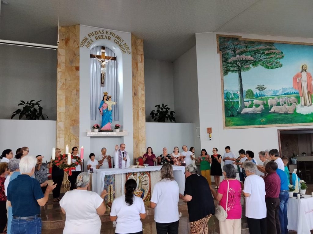 Legião de Maria da Paróquia Nossa Senhora Auxiliadora encerra atividades de 2025 com encontro de oração