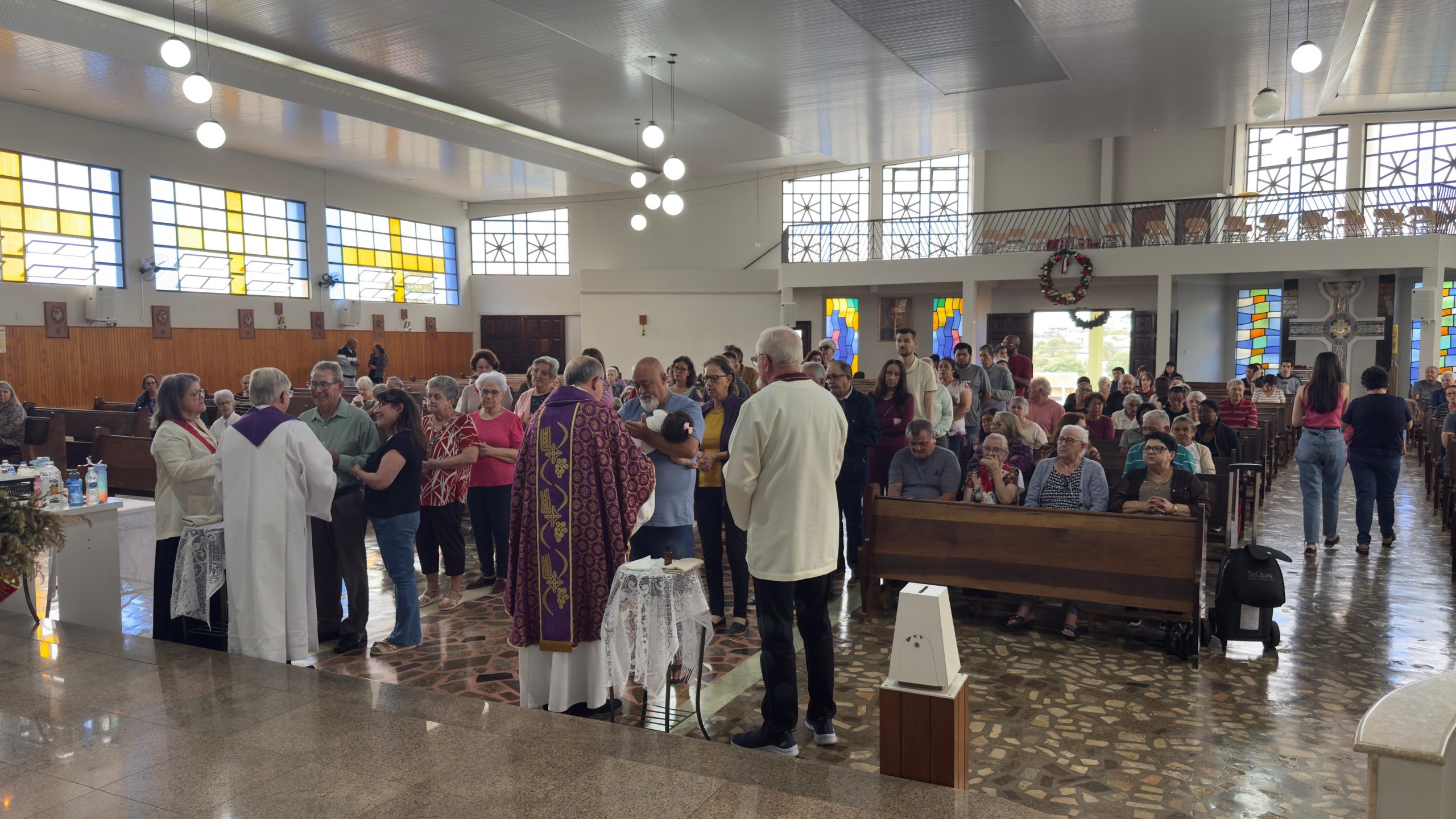 Paróquia Nossa Senhora Auxiliadora celebra Eucaristia com o Sacramento da Unção dos Enfermos