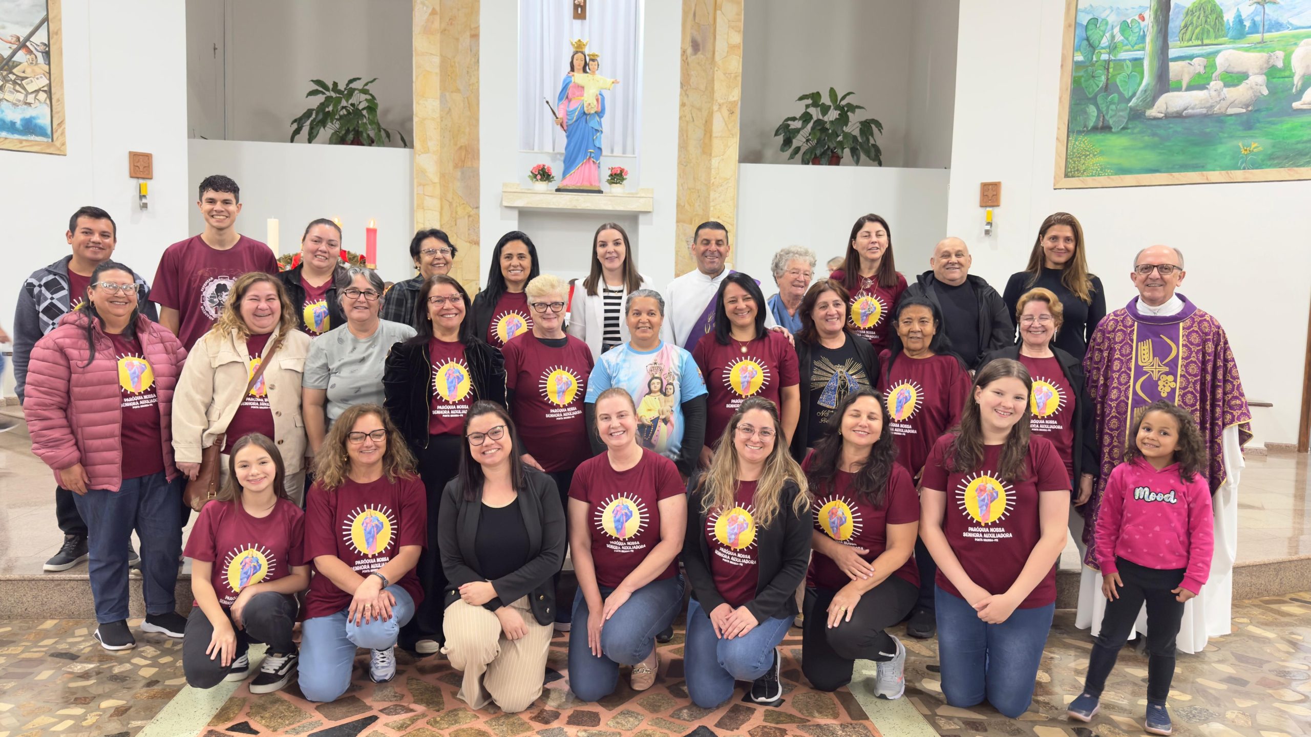 Paróquia Nossa Senhora Auxiliadora celebra Eucaristia de Ação de Graças pelas atividades catequéticas de 2025