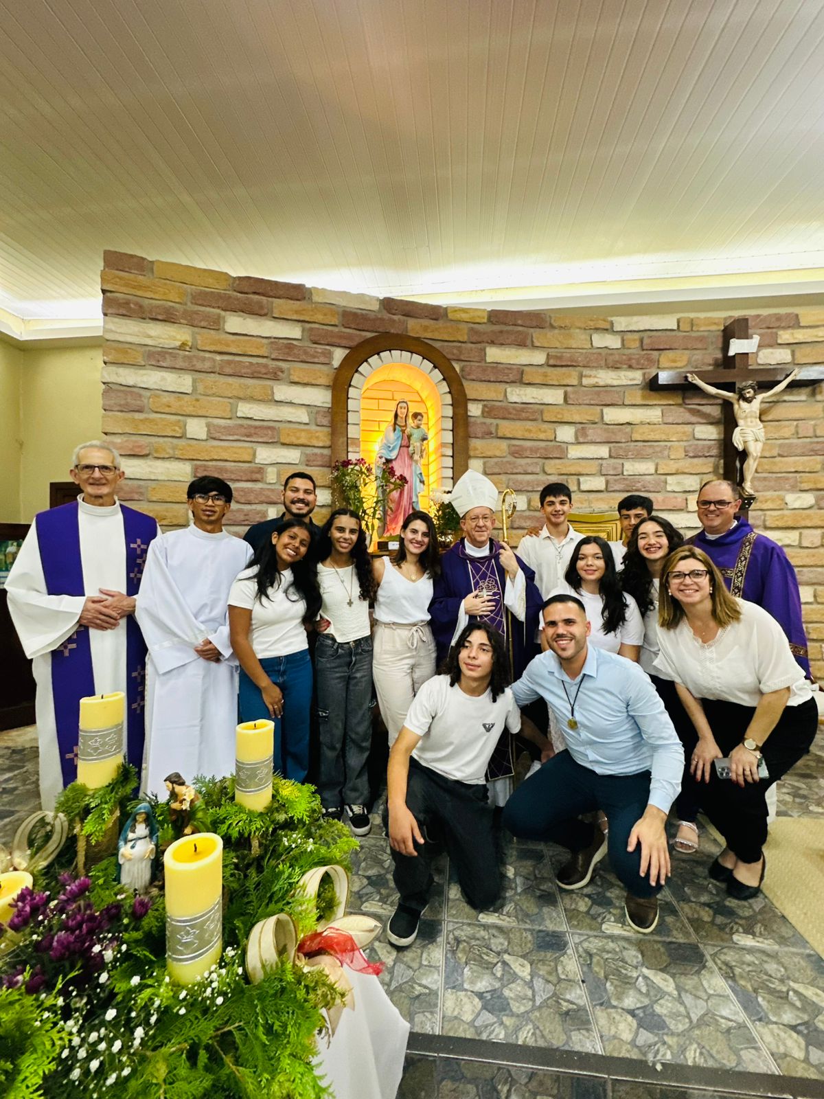 Momento de fé e missão