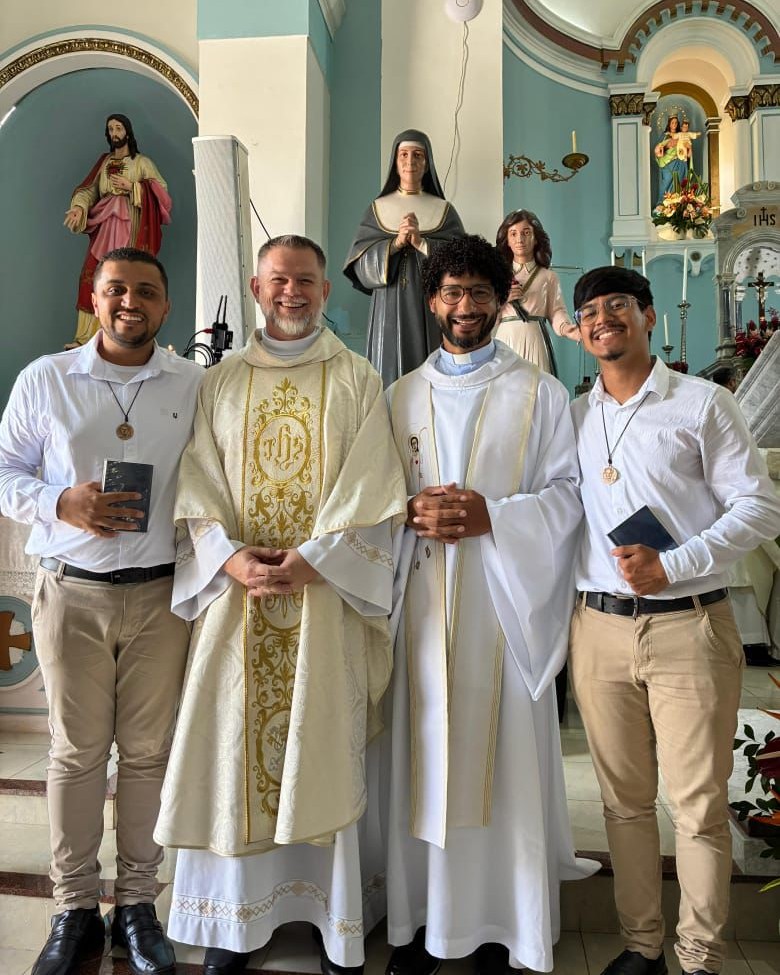 Novos salesianos realizam a Primeira Profissão Religiosa