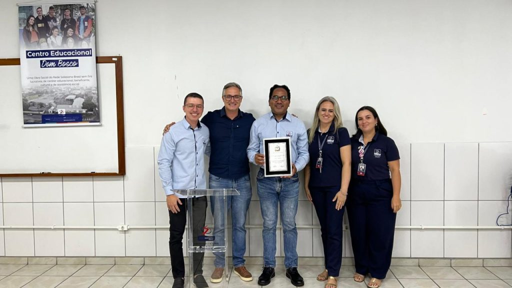 Centro Educacional Dom Bosco recebe Moção de Aplausos da ALESC pelos mais de 25 anos de atuação social