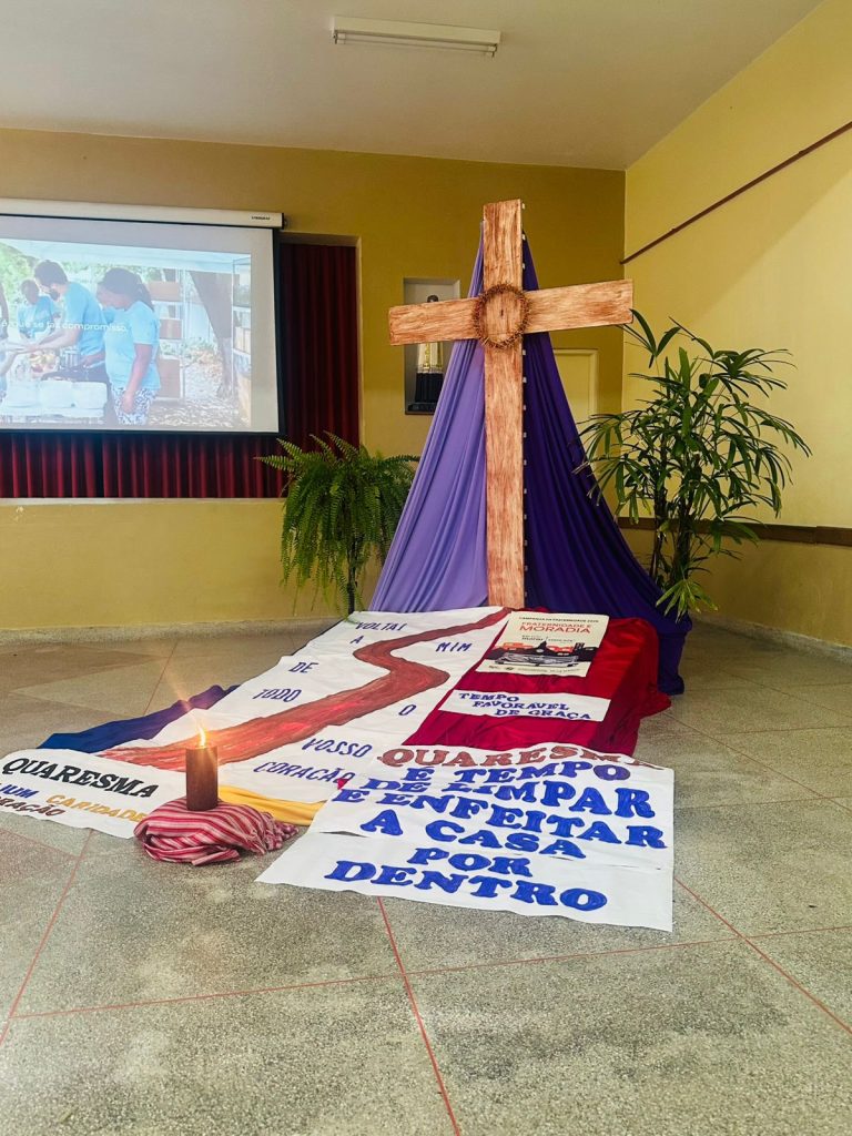 Início do Tempo Quaresmal e da Campanha da Fraternidade no Novo Lar