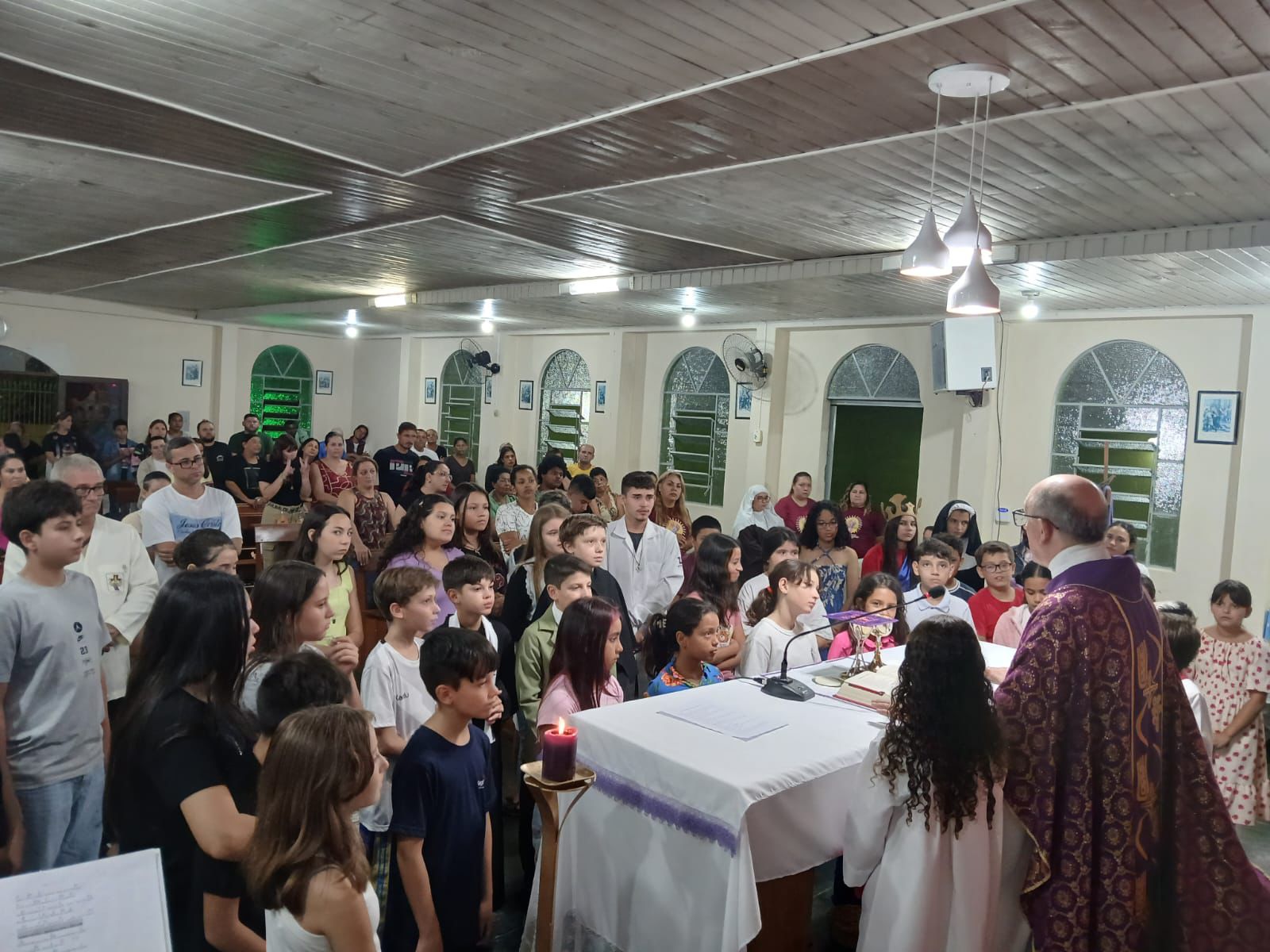 Abertura do Ano Catequético na Comunidade São Domingos Sávio reforça a missão da família na educação à fé