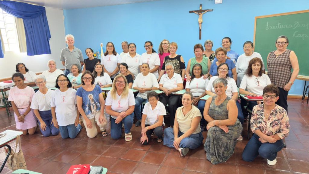 Legião de Maria, Cúria Rainha dos Apóstolos, da Paróquia Nossa Senhora Auxiliadora, em Ponta Grossa, PR – realiza encontro mensal