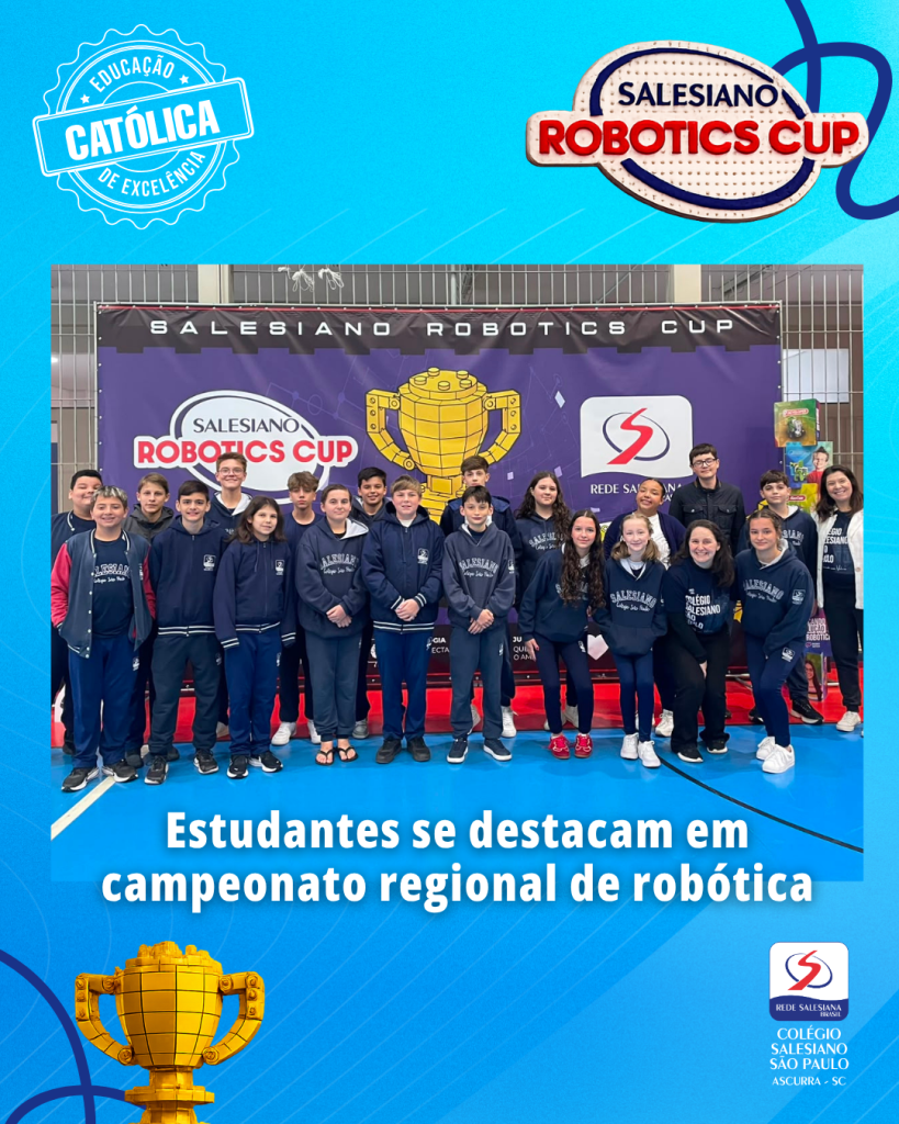 Colégio Salesiano São Paulo se destaca na Salesiano Robotics Cup 2026