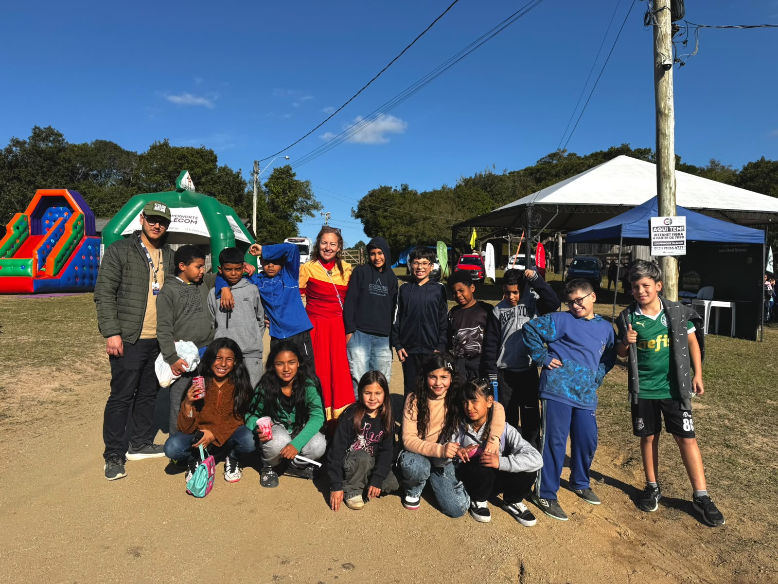 Oficina de Recreação participa de passeio cultural no Acampamento Farroupilha de Viamão